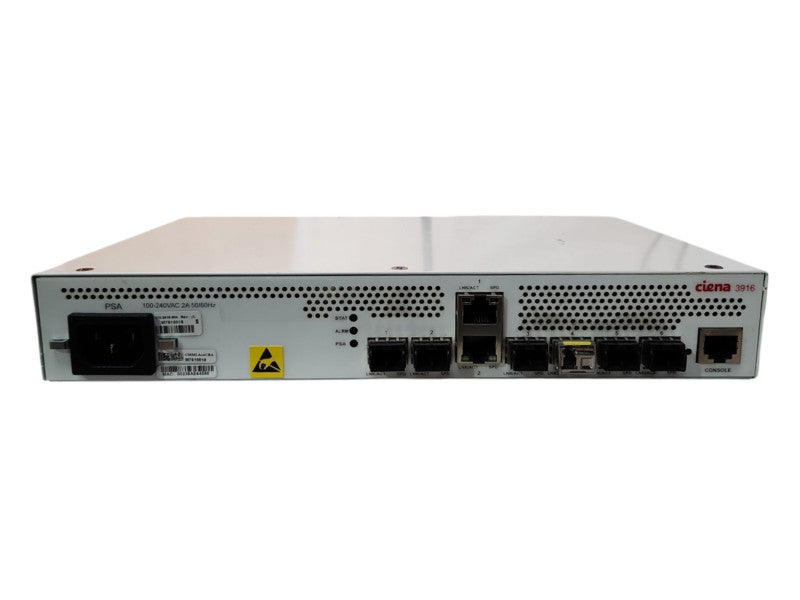 Ciena 3916 Series Service Delivery Switch 170-3916-904, Factory Reset