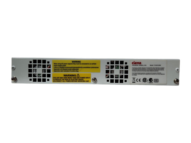 Ciena 3916 Series Service Delivery Switch 170-3916-904, Factory Reset