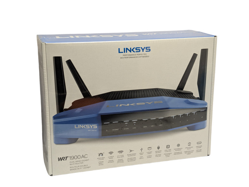 LINKSYS WRT 1900AC Dual Band Gigabit Wi-Fi Router  Q-