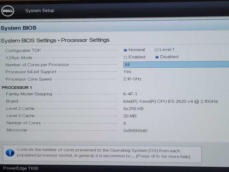 DELL PE T630, 1x Xeon E5-2620v4 2.10GHz 64GB DDR4, H730, 2x PSU, 16x 2.5" _