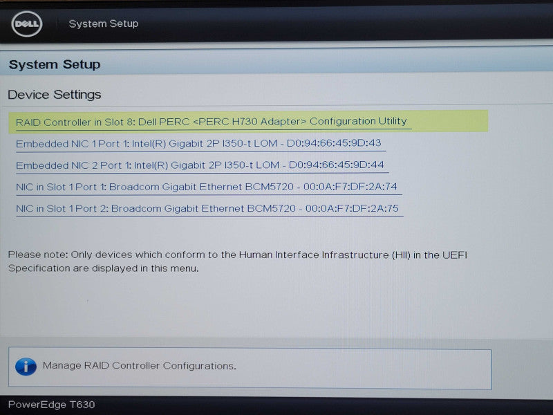 DELL PE T630, 1x Xeon E5-2620v4 2.10GHz 64GB DDR4, H730, 2x PSU, 16x 2.5" _