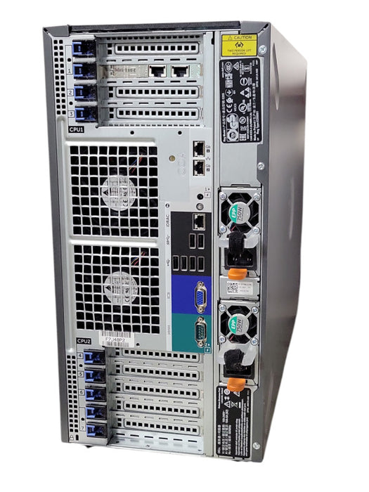 DELL PE T630, 1x Xeon E5-2620v4 2.10GHz 64GB DDR4, H730, 2x PSU, 16x 2.5" _