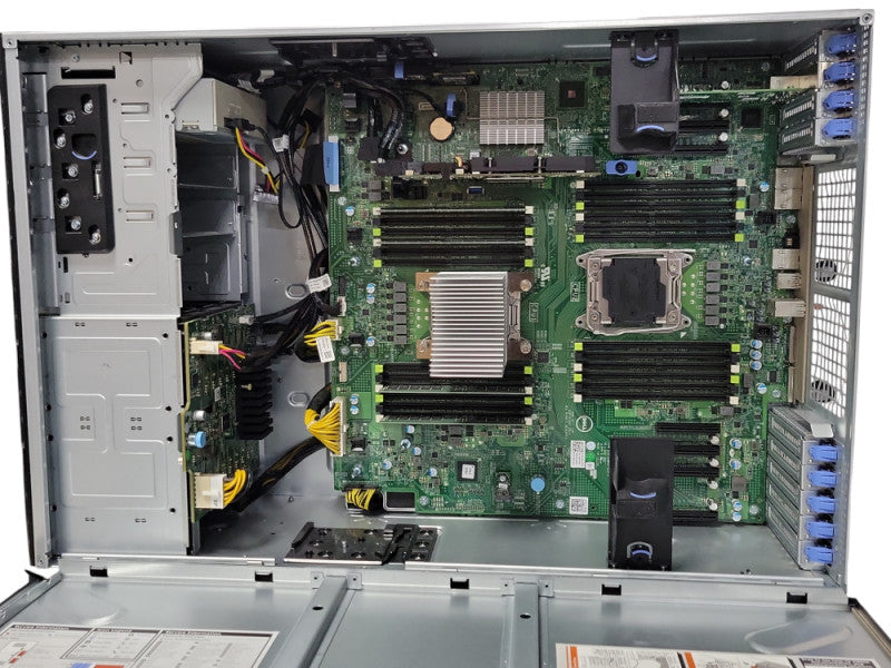 DELL PE T630, 1x Xeon E5-2620v4 2.10GHz 64GB DDR4, H730, 2x PSU, 16x 2.5" _