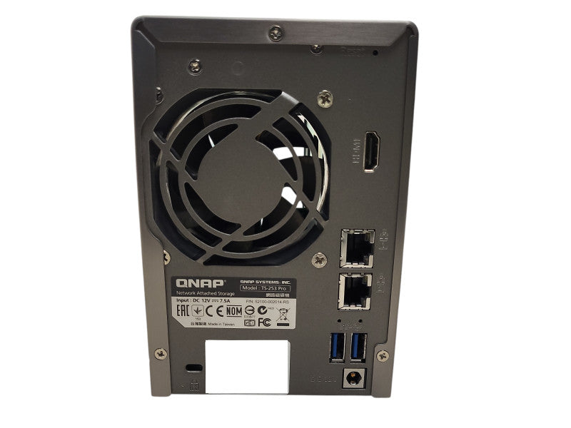 QNAP TS-253 Pro | 2-Bay Network Attached Storage | No HDDs No Caddies READ $