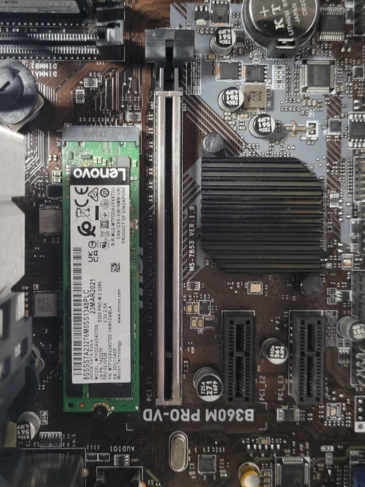 Custom/MSI PC, Core I7-8700K 3.70GHz, 8GB DDR4, 240GB M.2 SSD, 750W PSU _