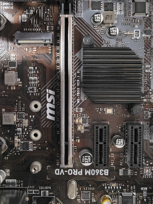 Custom/MSI PC, Core I7-8700K 3.70GHz, 8GB DDR4, 240GB M.2 SSD, 750W PSU _