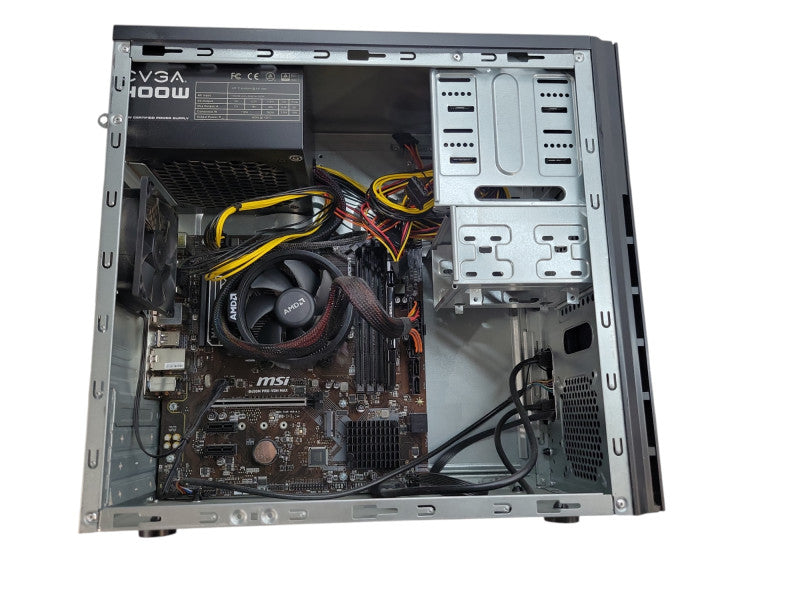 AMD Ryzen 3 3200G MSI B450 PRO-VDH MAX 8GB DDR4 NO HDD 400W PSU %