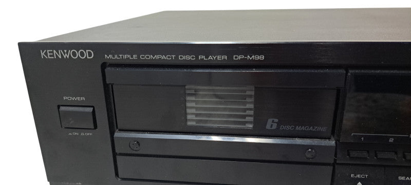 Vintage Kenwood DP-M98 Multiple Compact Disc Player 6 CD Changer