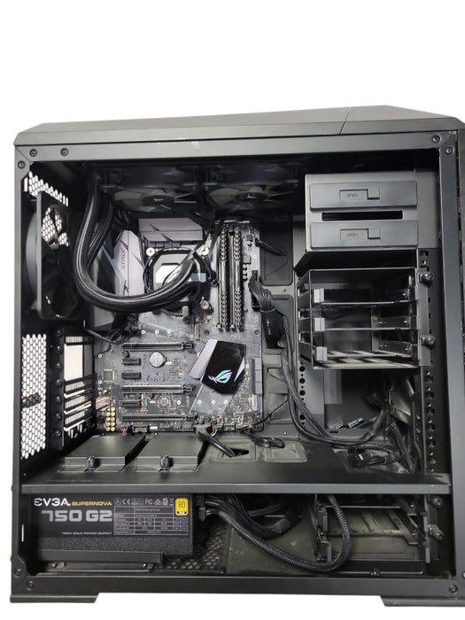 Custom/Asus PC, Core I7-7700K 4.20GHz, 16GB DDR4, 750W PSU, No HDD/GPU _