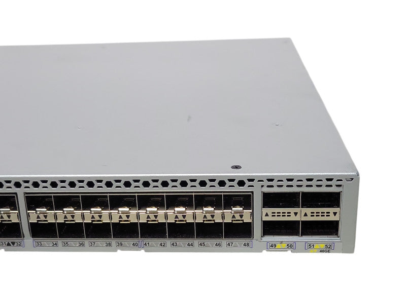 Brocade/Extreme BR-VDX6740-48-F 48x 10GbE SFP+ + 4x 40Gb QSFP+ Switch _