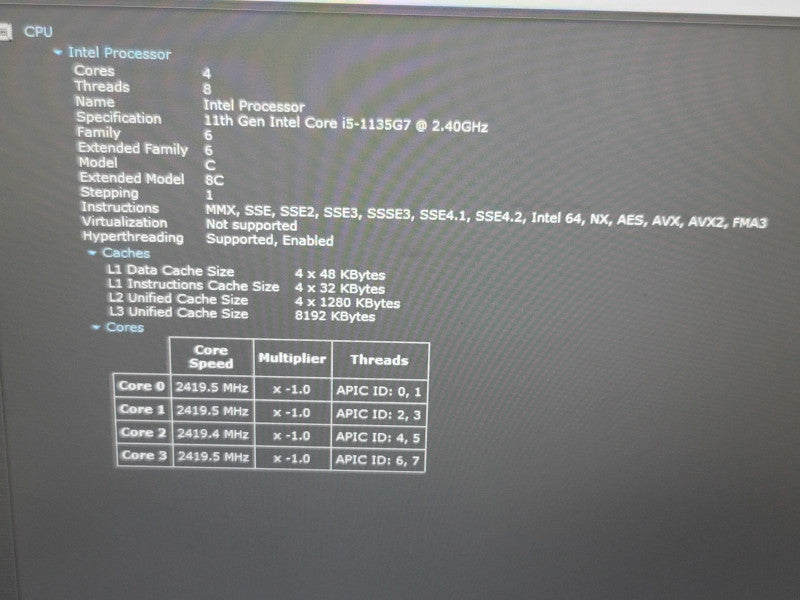 Lenovo ThinkPad E14 i5-1135G7 16GB RAM 256GB NVMe β Lap200