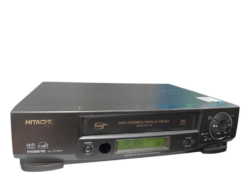 Hitachi VCR With 19 Movies On VHS Model: VT-FX6510A =