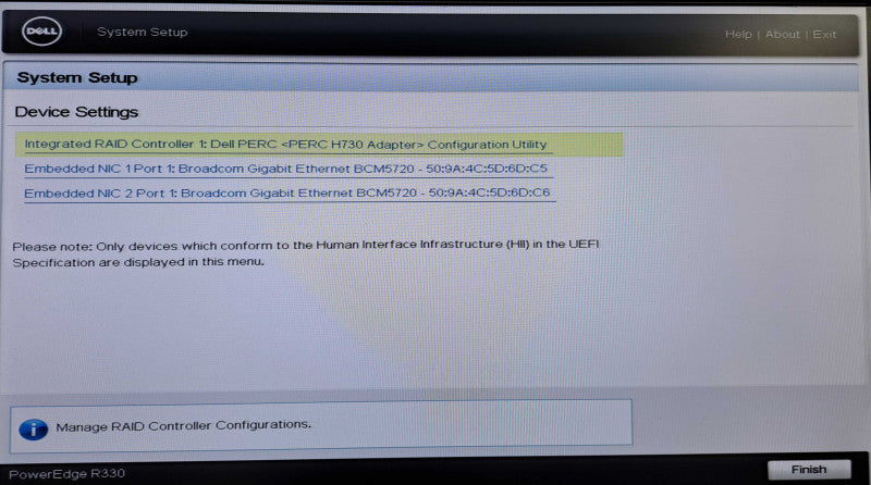 Dell PowerEdge R330 | Xeon E3-1240 v5 @3.50GHz, 64GB DDR4, H730, 8x 2.5"