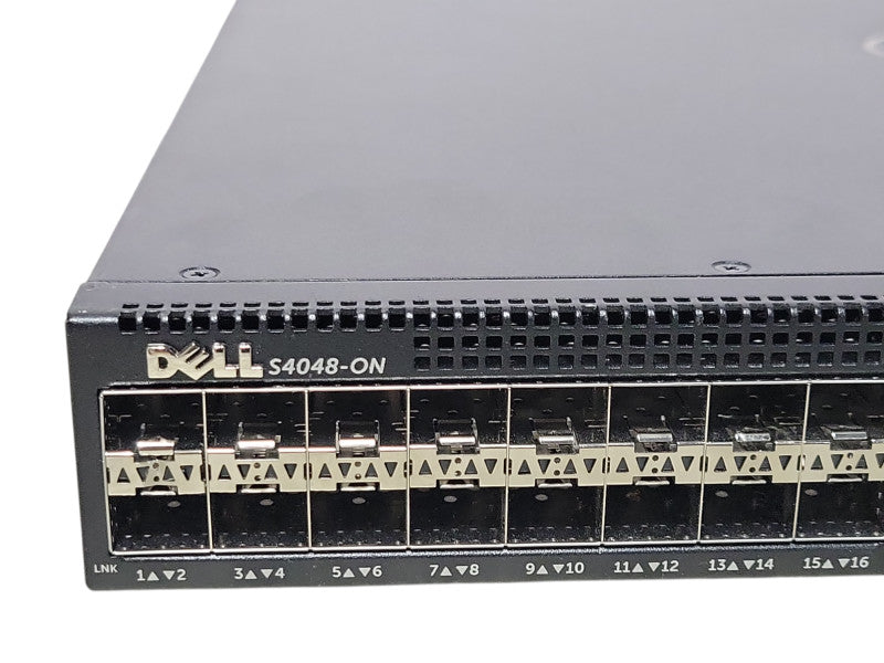 Dell Networking S4048-ON 48 10GbE SFP+, 6x 40Gig QSFP Power Switch, 2x PSU _
