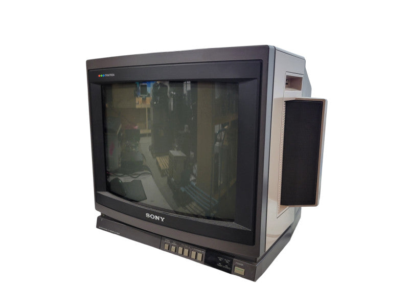 Sony Trinitron 13" CRT TV KV-1380R Vintage, Retro Gaming, Working W/ Remote Q%