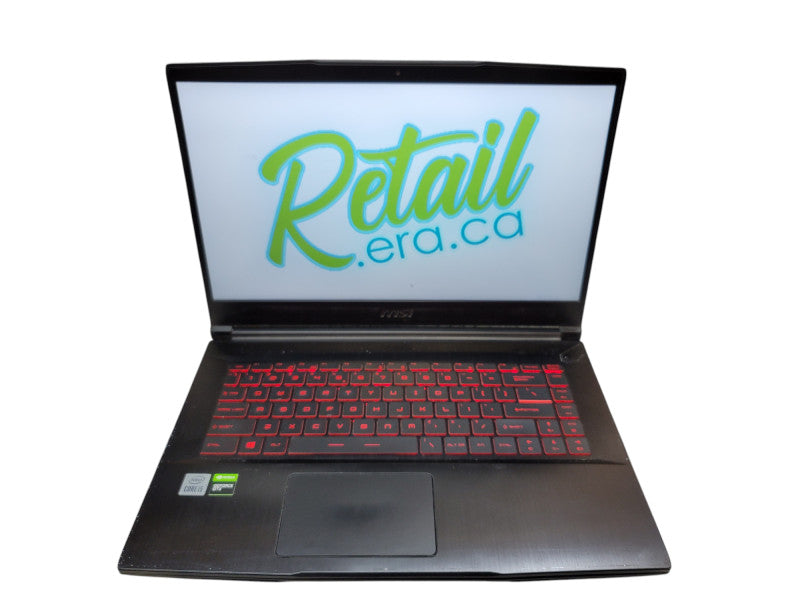 MSI THIN GF63 i5-10500H 8GB RAM GTX 1650 256GB SSD READ  β Lap200
