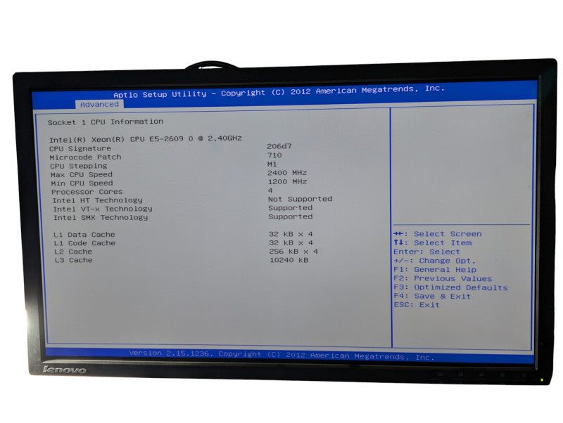 Supermicro CSE-732 X9SRA Intel Xeon E5-2609 0 32GB RAM NVIDIA Quadro P600 -