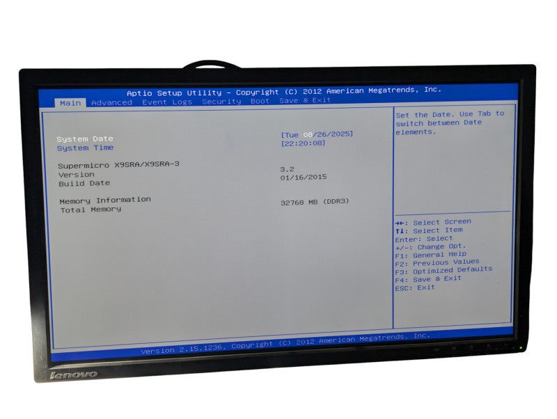 Supermicro CSE-732 X9SRA Intel Xeon E5-2609 0 32GB RAM NVIDIA Quadro P600 -