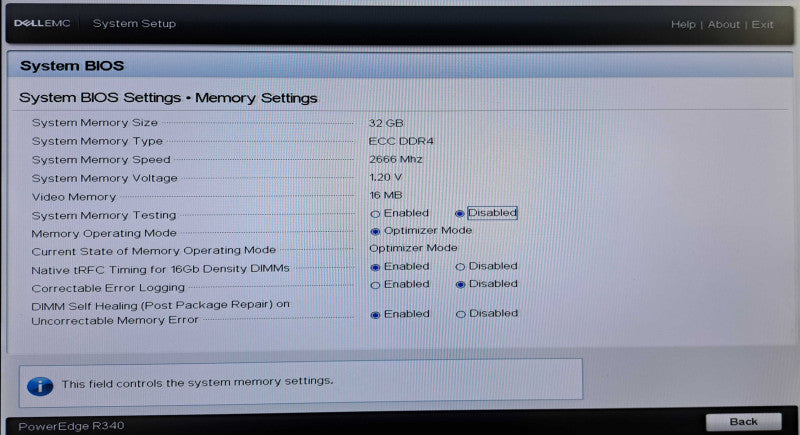 Dell PowerEdge R340 | Xeon E-2146G @3.50GHz, 32GB DDR4, 2x 1.8TB, H730P