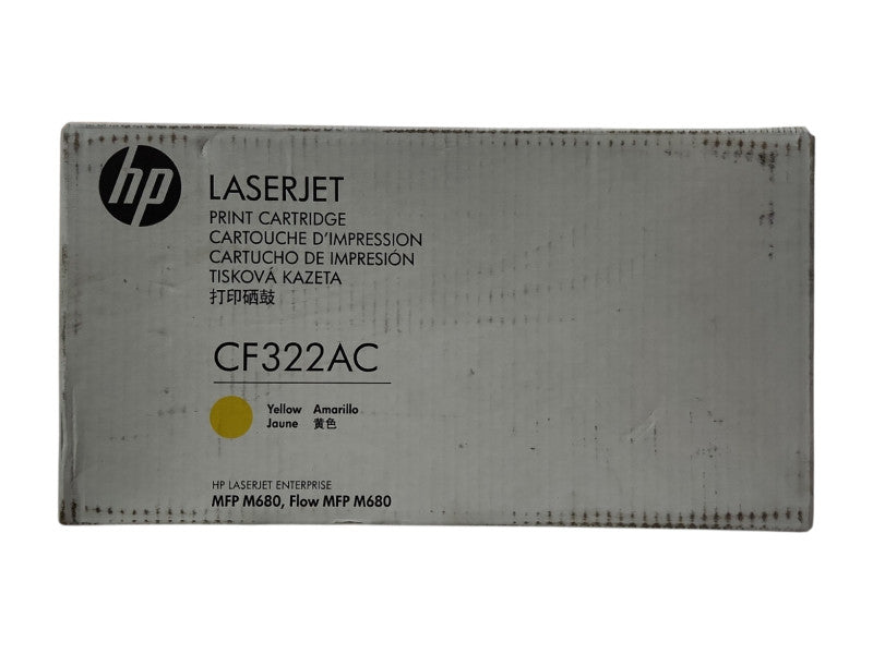 *NEW* HP CF322AC Yellow Toner Cartridge HP LASERJET MFP M680 FLOW MFP M68