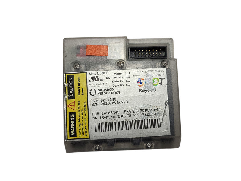 Gilbarco M08003 Keypad Pinpad 8211380 READ Q$