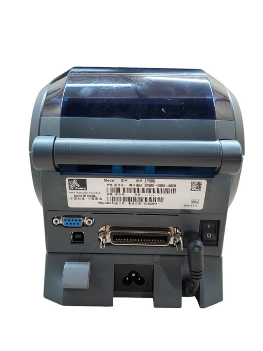 Zebra ZP505 Thermal Printer w/ Power Base ZP505-0503-0020