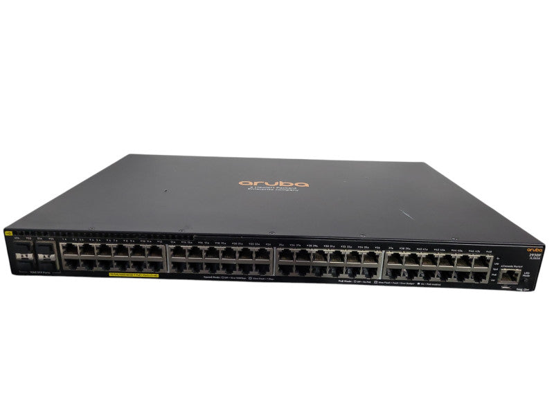 HPE Aruba 2930F 48xGbE PoE+ /4x1G SFP Managed Switch JL262A  !