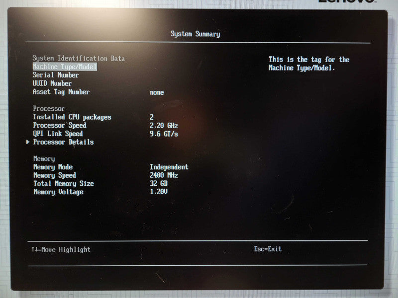 Lenovo X3550 M5 1U 4x 2.5" 2x E5-2698 v4 32GB DDR4 M1215 No HDDs READ $
