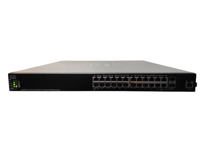 Cisco SG550XG-24T-K9 V02, 24-Port Stackable Managed Switch