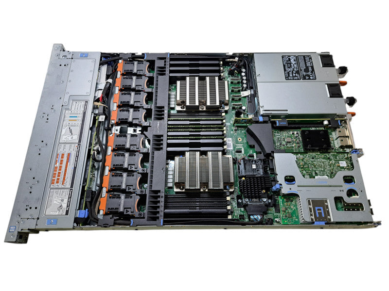 Dell R640 1U | 2x Xeon Gold 6154, 64GB DDR4, 2x 400GB SSD, H740P Mini, 10G