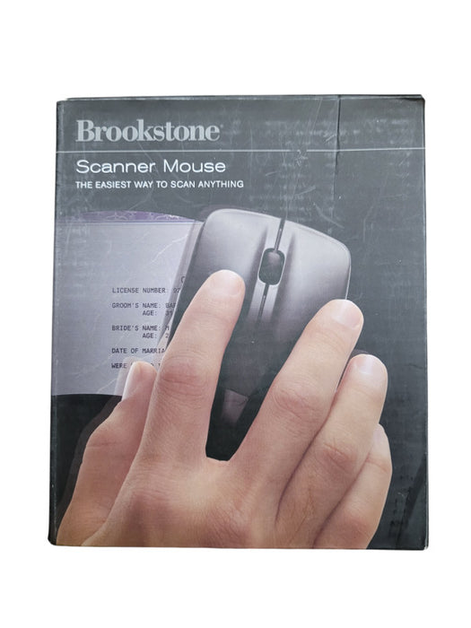 Brookstone Scanner Mouse