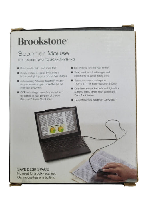Brookstone Scanner Mouse