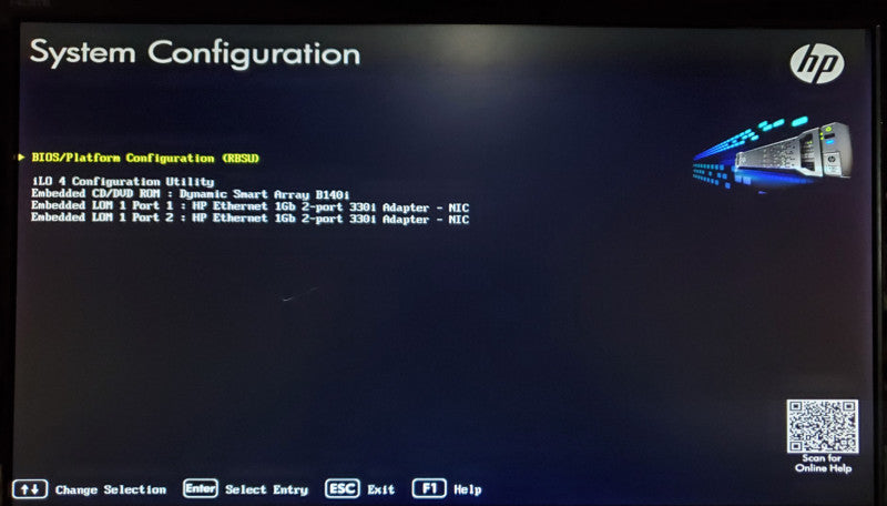 HP ML110 Gen9 1x Xeon E5-1620 v3 16GB DDR4 B140i - No HDD