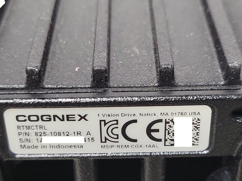 Cognex RTMCTRL 825-10812-1R 1AAL Real-Time Monitoring controller 256GB SD C _