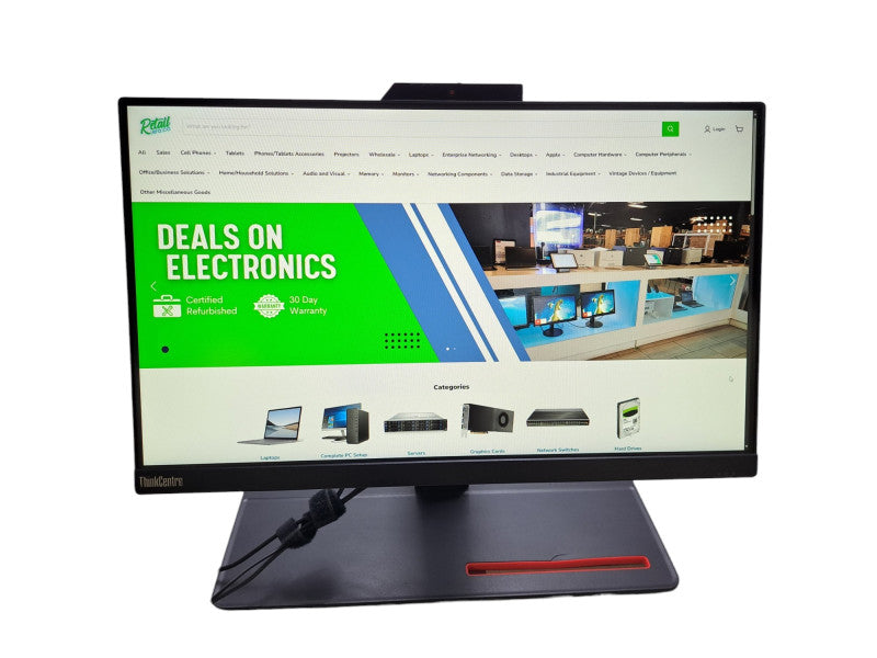 Lenovo ThinkCentre M70a AIO | i5-10400 @2.90GHz, 16GB DDR4, 500GB SSD