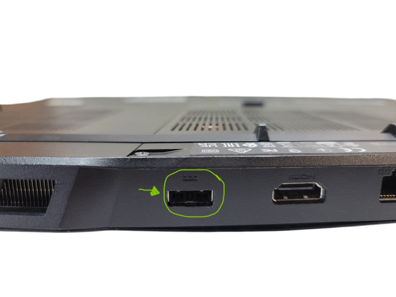 MSI Vector GP66  i7-12700H 64GB DDR4 RTX 3070 Ti 1TB NVMe NO BATTERY/ADAPTE β Lap200