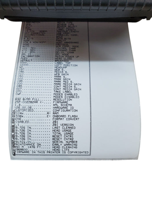 Zebra ZP450 Label Thermal Bar Code Printer | ZP450-0501-0001A