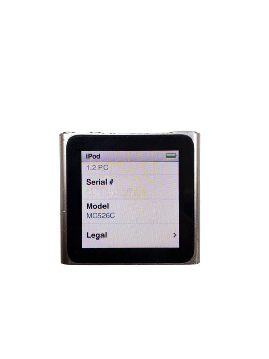 iPod Nano 6th Generation 16GB MC526C - Silver