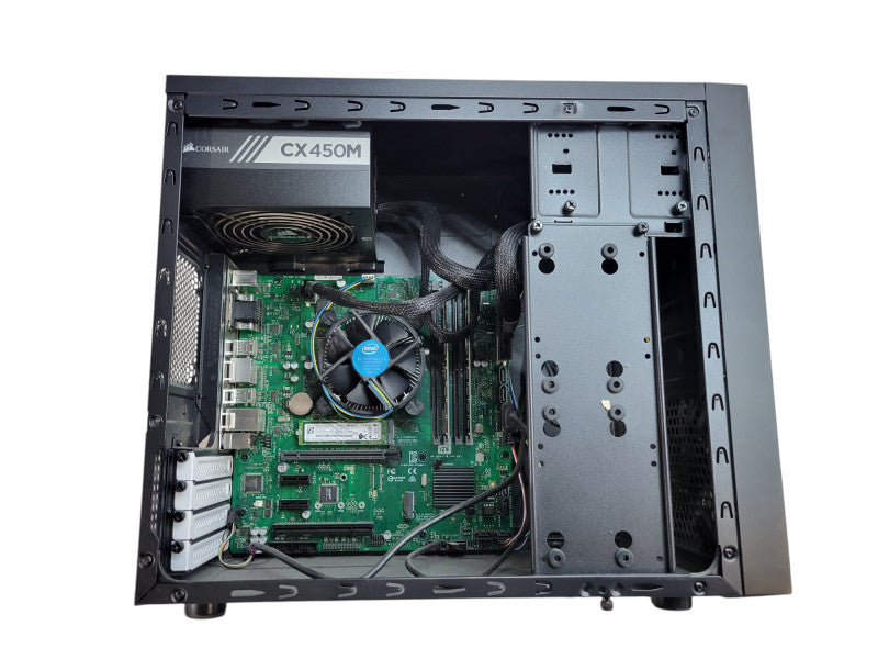 Intel Core i5-9400 ASUS PRIME B360M-C 16GB DDR4 256GB NVMe 450W PSU  %