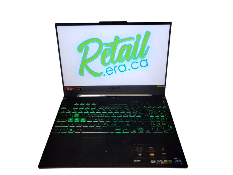 ASUS TUF GAMING Laptop FX507 i7-12700H 64GB DDR4 RTX 4060 1TB NVMe  β Lap200