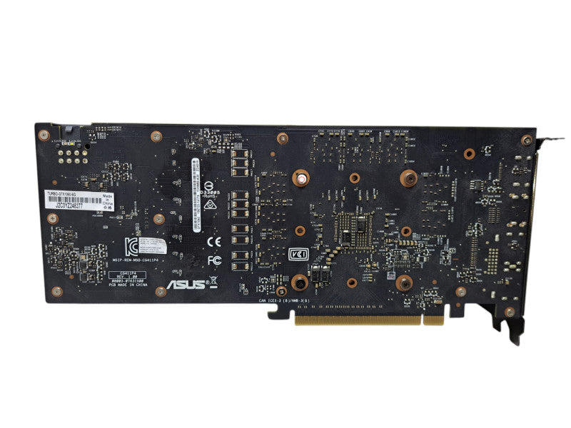 ASUS GeForce GTX 1060 Turbo 6GB GDDR5 Graphics Card | TURBO-GTX1060-6G