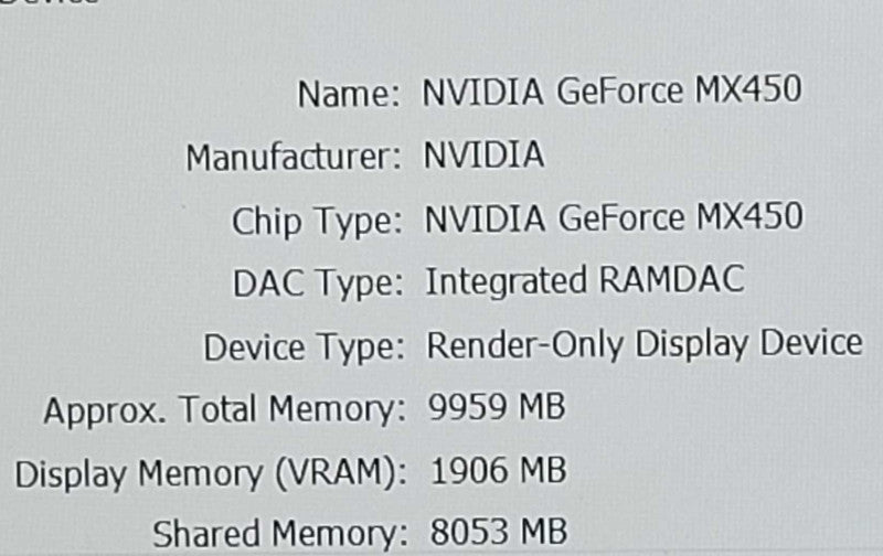 Dell Latitude 5421 - Core i7-11850H 16GB DDR4 256GB NVMe MX 450 % Lap200