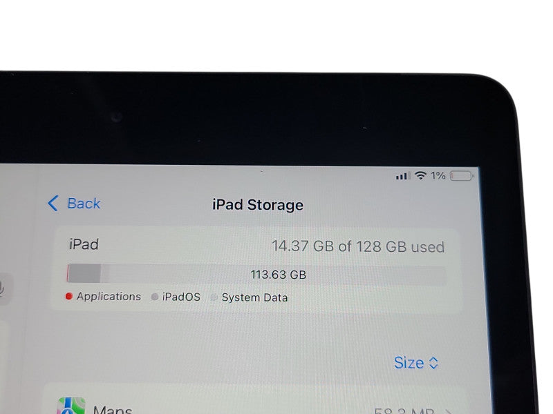 Apple iPad 8th Gen - 128GB - Space Gray [A2428]
