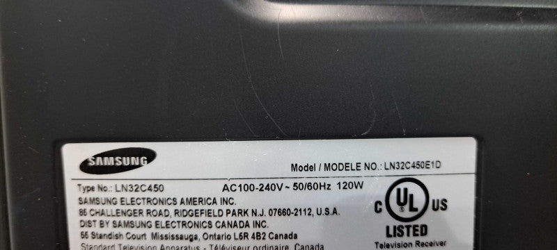Samsung LN32C450 – 32" LCD HDTV
