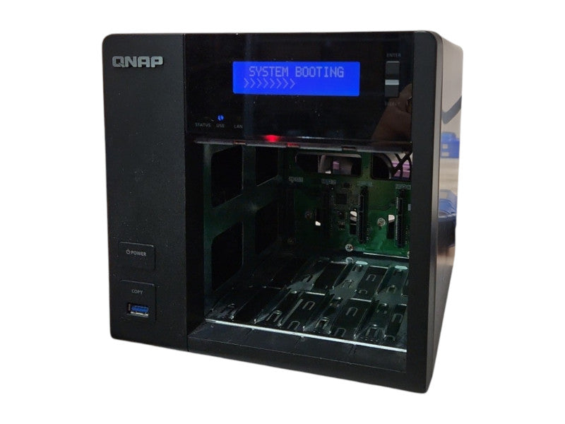 QNAP TS-453 Pro 4-Bay NAS, No Caddies & HDD, READ