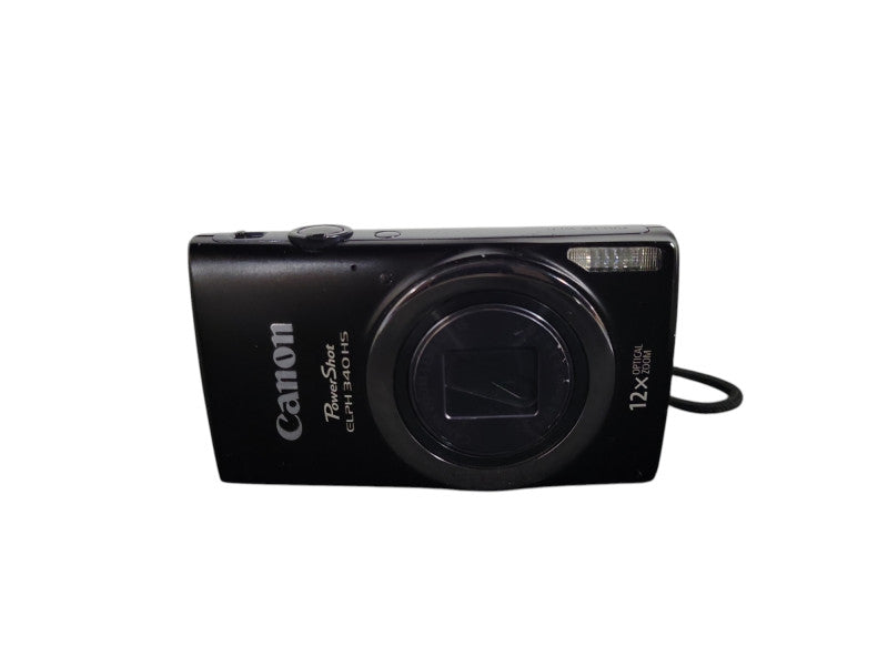 Canon PowerShot ELPH 340 HS 16.0MP Digital Camera Black !