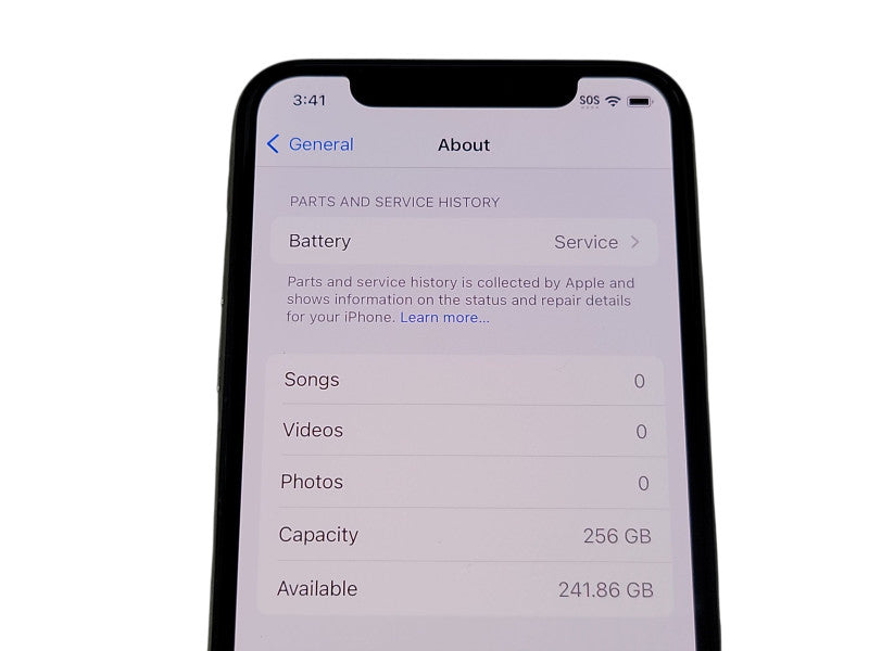 Apple iPhone XS - 256GB - Silver [A1920]