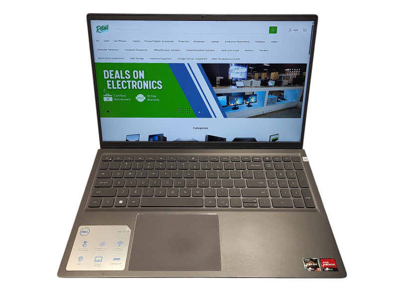 Dell Inspiron 5515 AMD Ryzen 5 Mobile 5500U 8GB DDR4 512GB SSD $ Lap200
