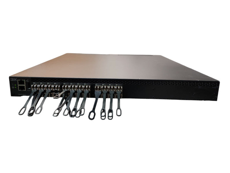IBM SAN24B-5 24-Port SFP+ Switch (2498-F24/24G/X24), 24 Ports Active