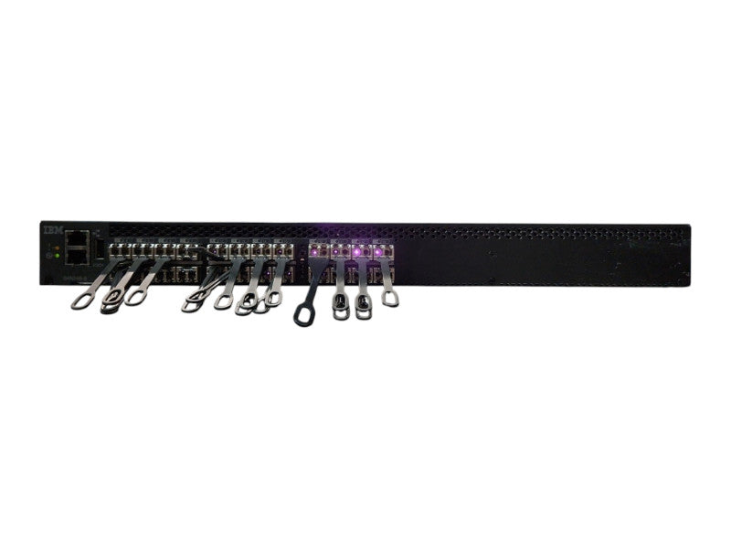 IBM SAN24B-5 24-Port SFP+ Switch (2498-F24/24G/X24), 24 Ports Active